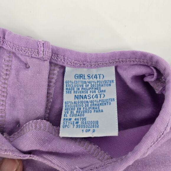 Vintage Y2K Disney Winnie the Pooh Embroidered Flutter Sleeve Top 4T - Picture 6 of 7